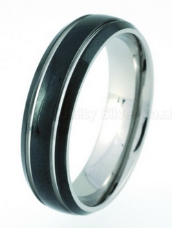 Mens Black Rings